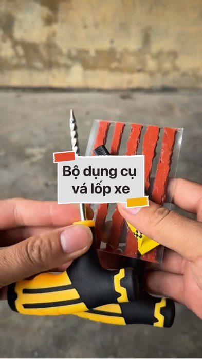 ￼Bộ dụng cụ vá xe không ruột #VideohangDoiSong#ShopeeVideo#ShopeeCreator #LuotVuiMuaLien#KOLUyTin#Videomuasam #SandealcungKOL #diumi776