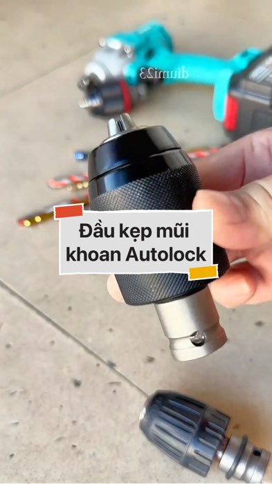 ￼Đầu kẹp mũi khoan Autolock #VideohangDoiSong#ShopeeVideo#ShopeeCreator #LuotVuiMuaLien#KOLUyTin#Videomuasam #SandealcungKOL #diumi789