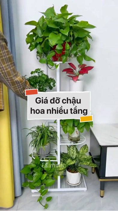 Giá đỡ chậu hoa nhiều tầng #VideoHangGiaDung#shopeestyle#ShopeeVideo#ShopeeCreator #LuotVuiMuaLien #diumi800