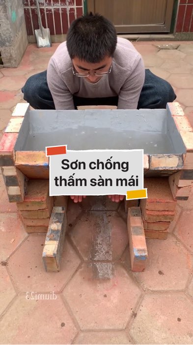 Sơn chống thấm sàn mái #VideohangNhaCua#shopeestyle#ShopeeVideo#ShopeeCreator #LuotVuiMuaLien#KOLUyTin#Videomuasam #SandealcungKOL #diumi846