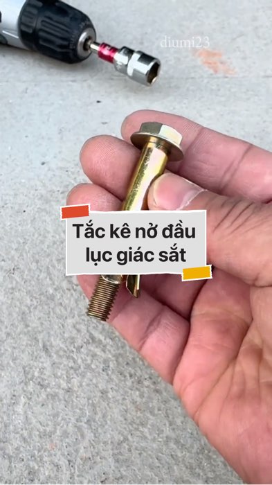 ￼Tắc kê nở đầu lục giác sắt #VideohangDoiSong#ShopeeVideo#ShopeeCreator #LuotVuiMuaLien#KOLUyTin#Videomuasam #SandealcungKOL #diumi854