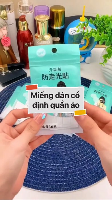 Miếng dán cố định quần áo #VideohangThoiTrang#shopeestyle#ShopeeVideo#ShopeeCreator#LuotVuiMuaLien#KOLUyTin #diumi863