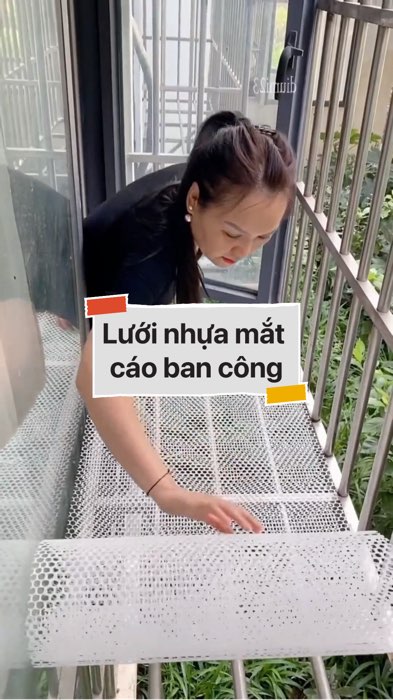 Lưới nhựa ban công #VideohangDoiSong#ShopeeVideo#ShopeeCreator #LuotVuiMuaLien#KOLUyTin#Videomuasam #SandealcungKOL #diumi868