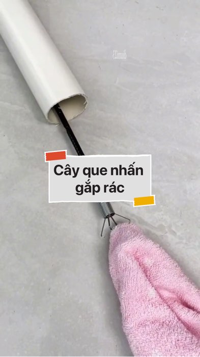 ￼Cây que nhấn gắp rác thông tắc đường ống #VideohangDoiSong#ShopeeVideo#ShopeeCreator #LuotVuiMuaLien#KOLUyTin#Videomuasam #SandealcungKOL #diumi905