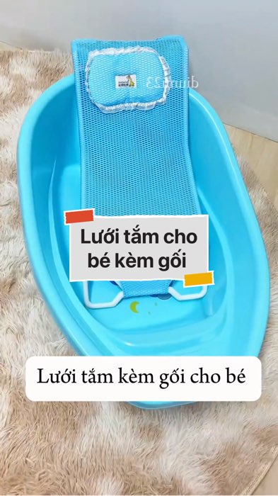 Lưới tắm cho bé kèm gối #VideoHangMevaBe#shopeestyle#ShopeeVideo#ShopeeCreator#LuotVuiMuaLien #diumi921
