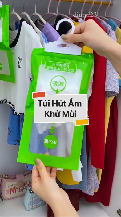 ￼Túi Hút Ẩm Khử Mùi #VideohangDoiSong#ShopeeVideo#ShopeeCreator #LuotVuiMuaLien#KOLUyTin#Videomuasam #SandealcungKOL #diumi939