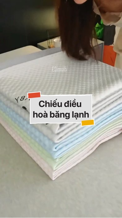 Chiếu điều hoà băng lụa lạnh #VideohangDoiSong#ShopeeVideo#ShopeeCreator #LuotVuiMuaLien#KOLUyTin#Videomuasam #SandealcungKOL #diumi940