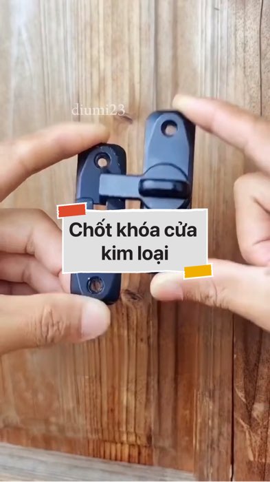 ￼Chốt khóa cửa lùa hợp kim #VideohangNhaCua#shopeestyle#ShopeeVideo#ShopeeCreator #LuotVuiMuaLien#KOLUyTin#Videomuasam #SandealcungKOL #diumi974
