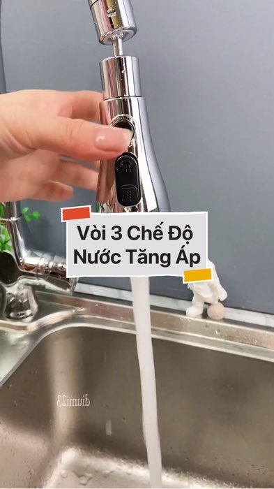 Vòi 3 Chế Độ Nước Tăng Áp #VideoHangGiaDung#shopeestyle#ShopeeVideo#ShopeeCreator #LuotVuiMuaLien #diumi01