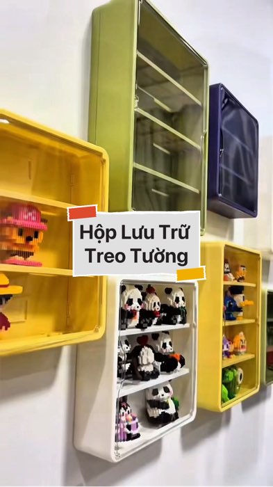 Hộp Lưu Trữ Treo Tường #VideoHangGiaDung#shopeestyle#ShopeeVideo#ShopeeCreator #LuotVuiMuaLien #diumi22