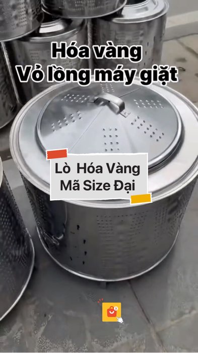 Lò  Hóa Vàng Mã Size Đại #VideohangDoiSong#ShopeeVideo#ShopeeCreator #LuotVuiMuaLien#KOLUyTin#Videomuasam #SandealcungKOL #diumi24