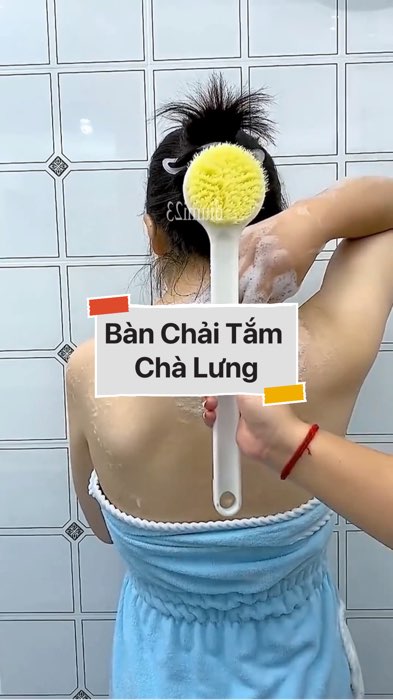 ￼Bàn Chải Tắm Chà Lưng #VideoHangGiaDung#shopeestyle#ShopeeVideo#ShopeeCreator #LuotVuiMuaLien #diumi80