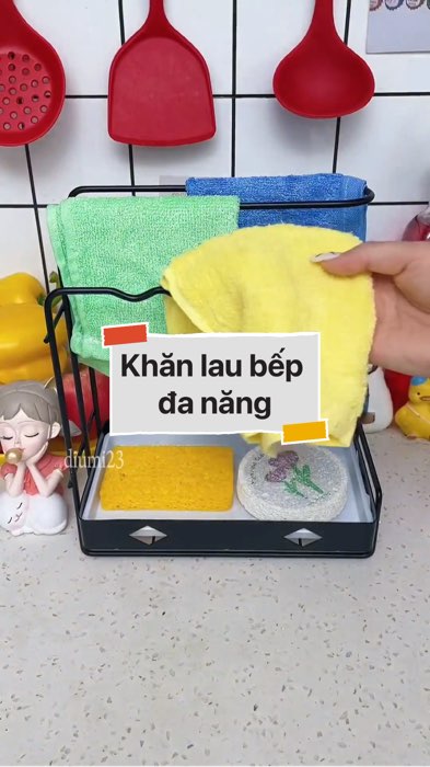 Khăn lau bếp đa năng #VideohangTieuDung #shopeestyle#ShopeeVideo#ShopeeCreator #LuotVuiMuaLien#KOLUyTin#Videomuasam #SandealcungKOL #diumi85