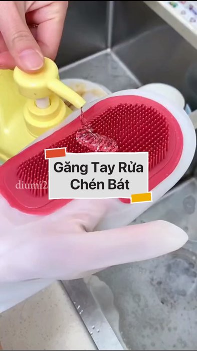Găng Tay Rửa Chén Bát #VideohangTieuDung #shopeestyle#ShopeeVideo#ShopeeCreator #LuotVuiMuaLien#KOLUyTin#Videomuasam #SandealcungKOL #diumi87