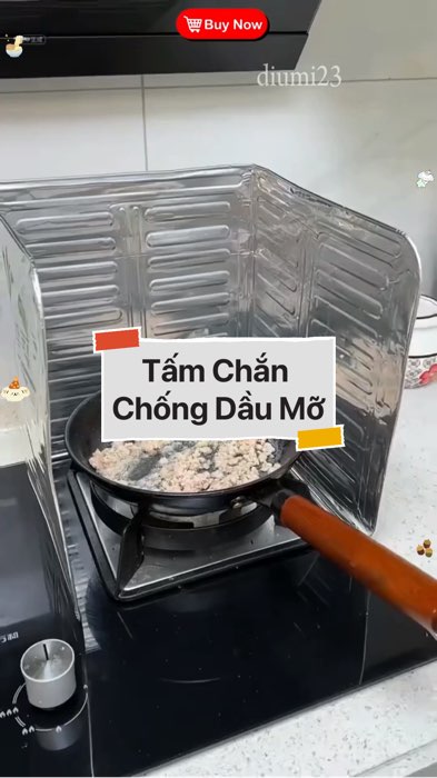 Tấm Chắn Chống Văng Dầu Mỡ #VideoHangGiaDung#shopeestyle#ShopeeVideo#ShopeeCreator #LuotVuiMuaLien #diumi91