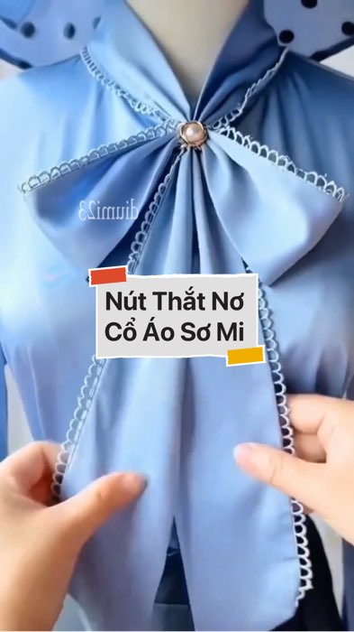￼Nút Thắt Nơ Cổ Áo Sơ Mi #VideohangThoiTrang#shopeestyle#ShopeeVideo#ShopeeCreator#LuotVuiMuaLien#KOLUyTin #diumi120