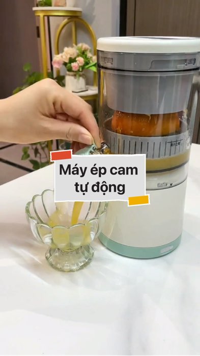 Máy ép cam tự động #VideoHangGiaDung#shopeestyle#ShopeeVideo#ShopeeCreator #LuotVuiMuaLien #diumi179