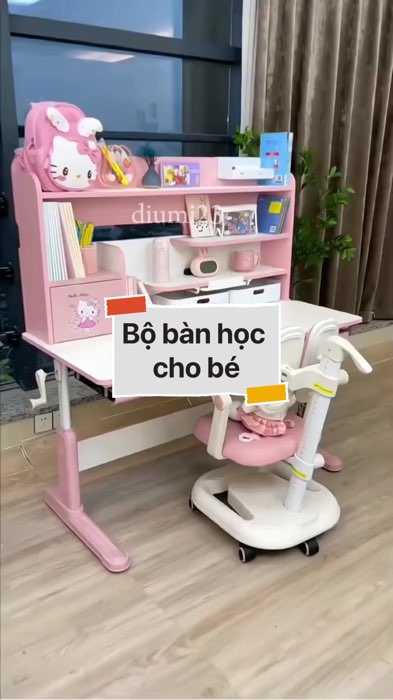 ￼Bộ bàn học cho bé #videohangvanphongpham#shopeestyle#ShopeeVideo#ShopeeCreator #LuotVuiMuaLien #diumi231