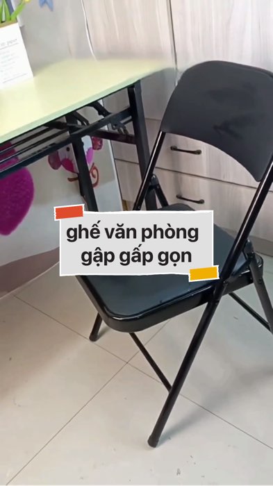 ￼ghế văn phòng  gập gấp gọn #VideoHangGiaDung#shopeestyle#ShopeeVideo#ShopeeCreator #LuotVuiMuaLien #diumi262