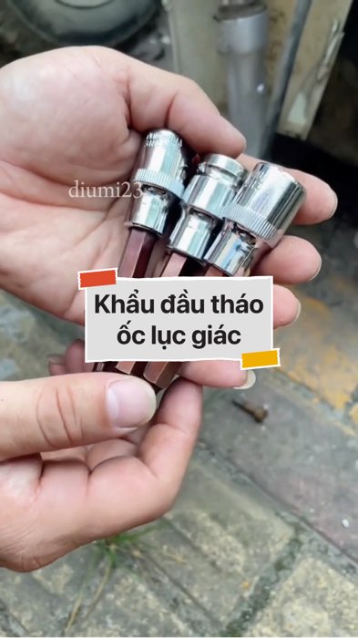 ￼Khẩu đầu tháo ốc lục giác #VideohangDoiSong#ShopeeVideo#ShopeeCreator #LuotVuiMuaLien#KOLUyTin#Videomuasam #SandealcungKOL #diumi273