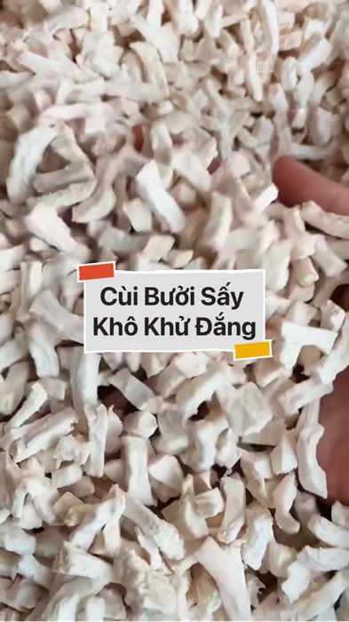 ￼Cùi Bưởi Sấy Khô Đã Khử Đắng #VideohangTieuDung #shopeestyle#ShopeeVideo#ShopeeCreator #LuotVuiMuaLien#KOLUyTin#Videomuasam #SandealcungKOL #diumi724