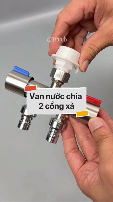 ￼Van nước chia 2 cổng xả #VideohangDoiSong#ShopeeVideo#ShopeeCreator #LuotVuiMuaLien#KOLUyTin#Videomuasam #SandealcungKOL #diumi782