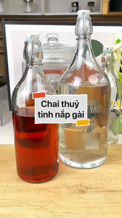 Chai thuỷ tinh nắp gài #VideohangDoiSong#ShopeeVideo#ShopeeCreator #LuotVuiMuaLien#KOLUyTin#Videomuasam #SandealcungKOL #diumi804