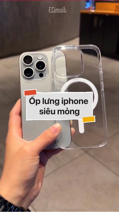 Ốp lưng iphone siêu mỏng #VideohangDoiSong#ShopeeVideo#ShopeeCreator #LuotVuiMuaLien#KOLUyTin#Videomuasam #SandealcungKOL #diumi842