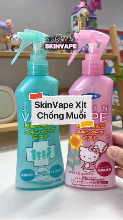 ￼SkinVape Nhật Bản Xịt Chống Muỗi #VideohangTieuDung #shopeestyle#ShopeeVideo#ShopeeCreator #LuotvuiMuaLien#diumi10 #Videomuasam #SandealcungKOL