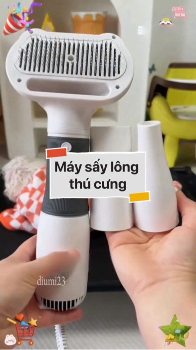Máy sấy lông thú cưng #VideohangDoiSong#ShopeeVideo#ShopeeCreator #LuotVuiMuaLien#KOLUyTin#Videomuasam #SandealcungKOL #diumi19