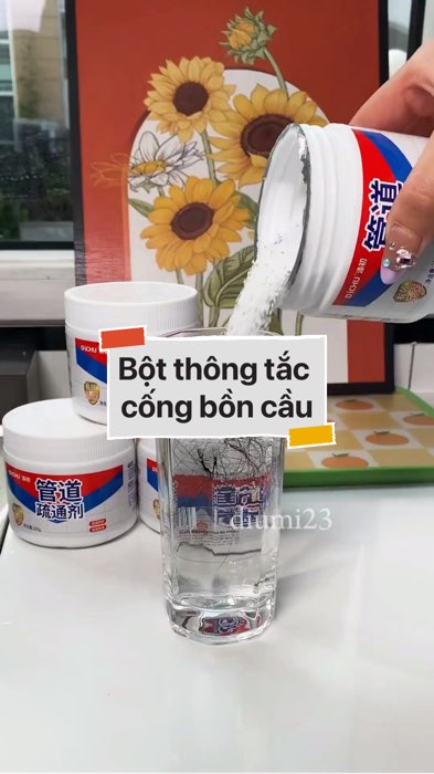Bột thông tắc cống bồn cầu #VideohangTieuDung #shopeestyle#ShopeeVideo#ShopeeCreator #LuotvuiMuaLien#KOLUyTin#Videomuasam #SandealcungKOL #diumi14
