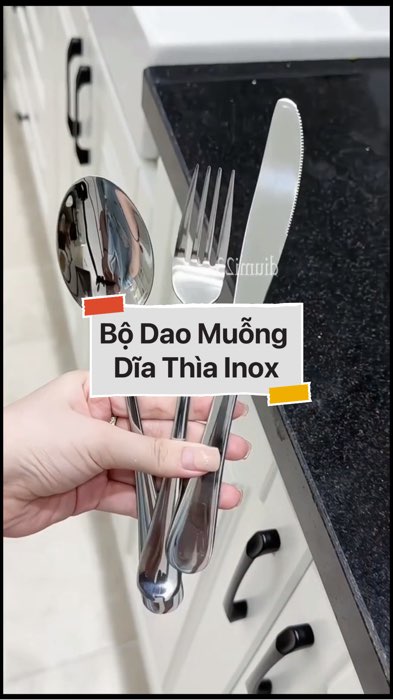 ￼Bộ Dao Muỗng Dĩa Thìa Inox #VideohangTieuDung #shopeestyle#ShopeeVideo#ShopeeCreator #LuotvuiMuaLien#KOLUyTin#Videomuasam #SandealcungKOL #diumi37