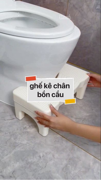 ghế kê chân bồn cầu #VideoHangGiaDung#shopeestyle#ShopeeVideo#ShopeeCreator #LuotVuiMuaLien #diumi39