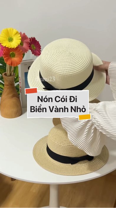 ￼Nón Cói Đi Biển Vành Nhỏ #VideohangThoiTrang#shopeestyle#ShopeeVideo#ShopeeCreator#LuotVuiMuaLien#KOLUyTin #diumi46