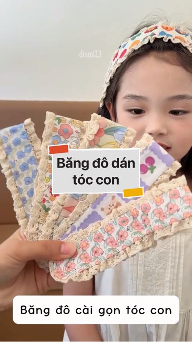 Băng đô dán tóc con #VideohangThoiTrang#shopeestyle#ShopeeVideo#ShopeeCreator#LuotVuiMuaLien#KOLUyTin #diumi115
