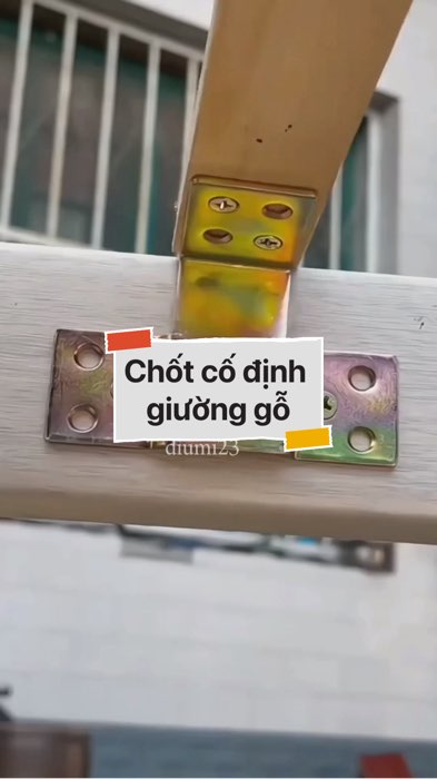 ￼Chốt cố định giường gỗ #VideohangDoiSong#ShopeeVideo#ShopeeCreator #LuotVuiMuaLien#KOLUyTin#Videomuasam #SandealcungKOL #diumi250