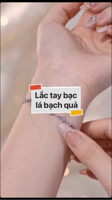 ￼Lắc tay bạc nữ hình lá bạch quả #VideohangThoiTrang#shopeestyle#ShopeeVideo#ShopeeCreator#LuotVuiMuaLien#KOLUyTin #diumi265