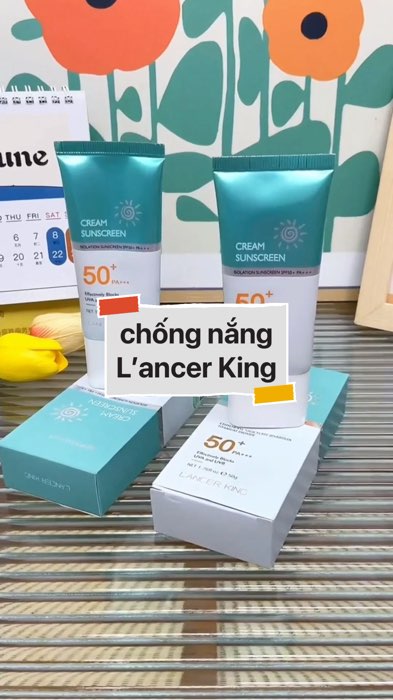 ￼Kem Chống Nắng L'ANCER KING #VideohangLamDep#shopeestyle#ShopeeVideo#ShopeeCreator #LuotVuiMuaLien#KOLUyTin#Videomuasam #SandealcungKOL #diumi270