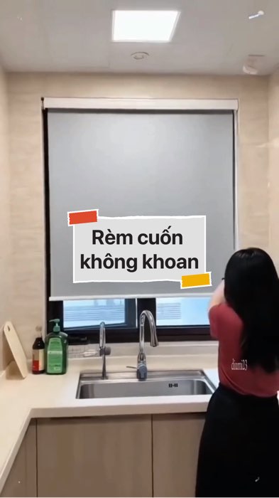 Rèm cuốn không khoan #VideohangNhaCua#shopeestyle#ShopeeVideo#ShopeeCreator #LuotVuiMuaLien#KOLUyTin#Videomuasam #SandealcungKOL #diumi280