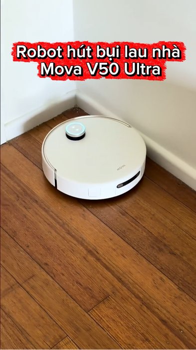 Mua tại video rẻ hơn, Robot Hút Bụi Lau Nhà Mova V50 Ultra #VideohangDienTu #ShopeeVideo #LuotVuiMuaLien #xuhuong #ShopeeCreator