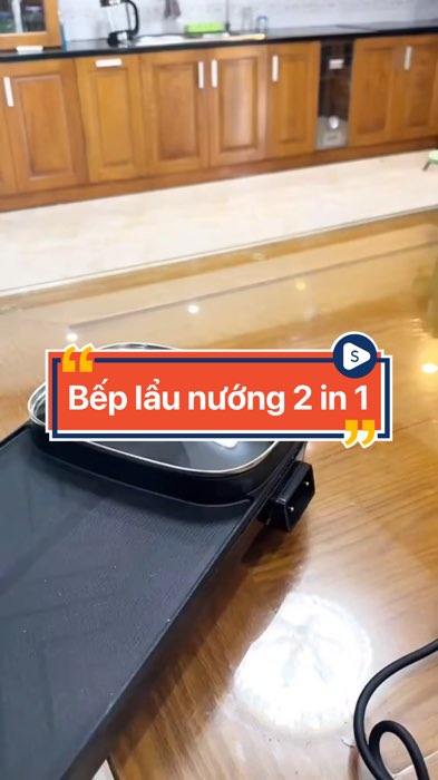 Bếp lẩu nướng 2 in 1 #ShopeeVideo #ShopeeCreator #LuotVuiMuaLien