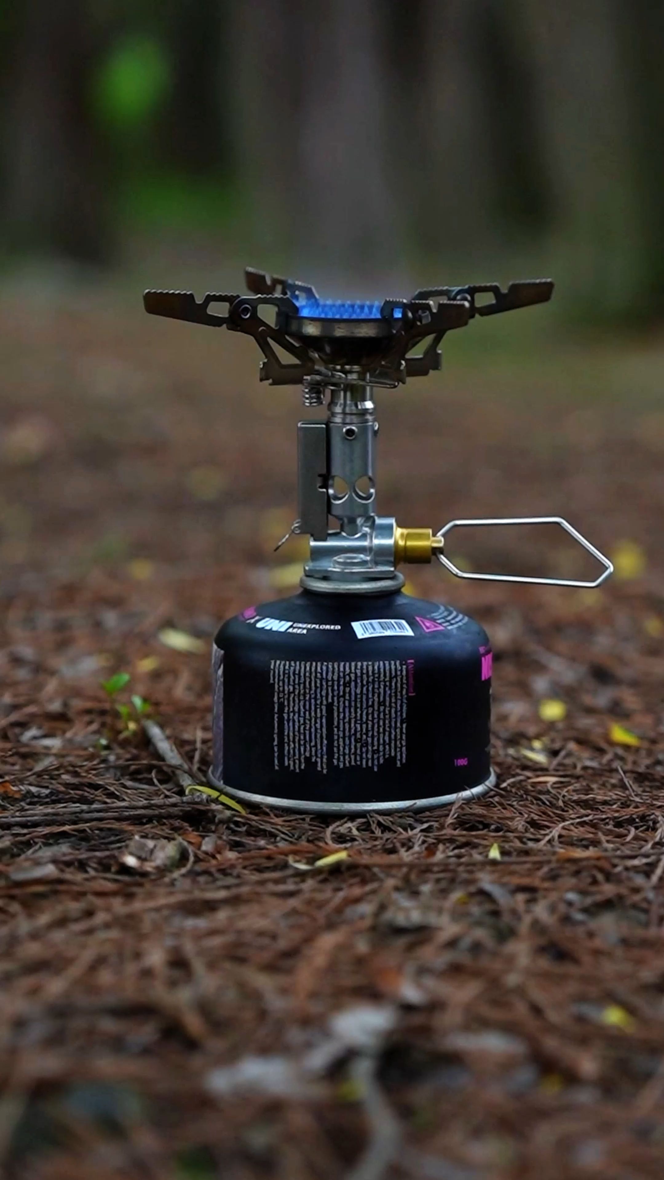 Bếp gas rocket mini Campingmoon XD-2F - Nhỏ mà có võ, công suất 3300W, có van điều áp giúp tiết kiệm nhiên liệu tối đa #campingmoonvietnam #bepgasmini