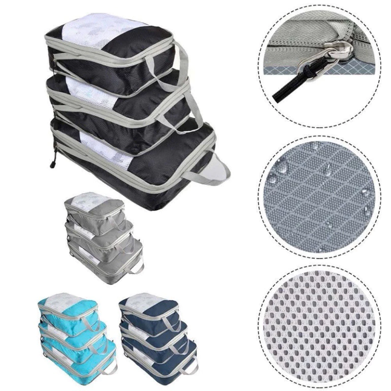 Túi Thể Thao sét 3 Túi Du Lịch đựng đồ đa năng Hàng chất lượng cao (sile 025)
