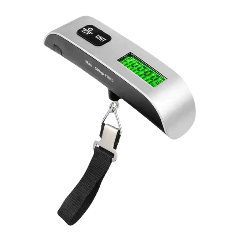 50kg 10g Cân Kỹ Thuật Số Cân Bằng Điện Tử Túi Hành Lý Treo Cân Vali Du Lịch Cân Trọng Lượng Túi Hành Lý (sile )