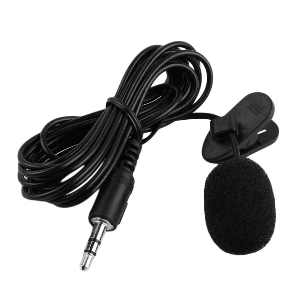 Giá cực rẻ Micro cài áo mini đầu cắm 3.5mm cho PC Laptop màu đen