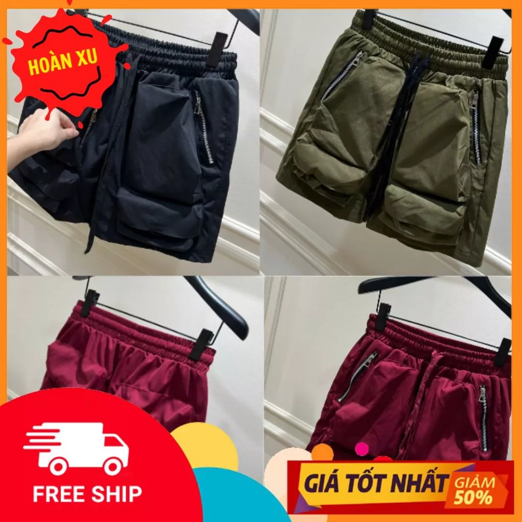Quần Đùi Shorts Túi Hộp Chất Gió Lót Lưới Unisex Nam Nữ Cao Cấp Đủ Màu tholtranghottrend QC 2026