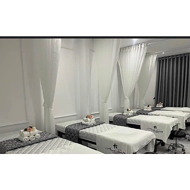 Ga bọc giường chần bông chất liệu lụa