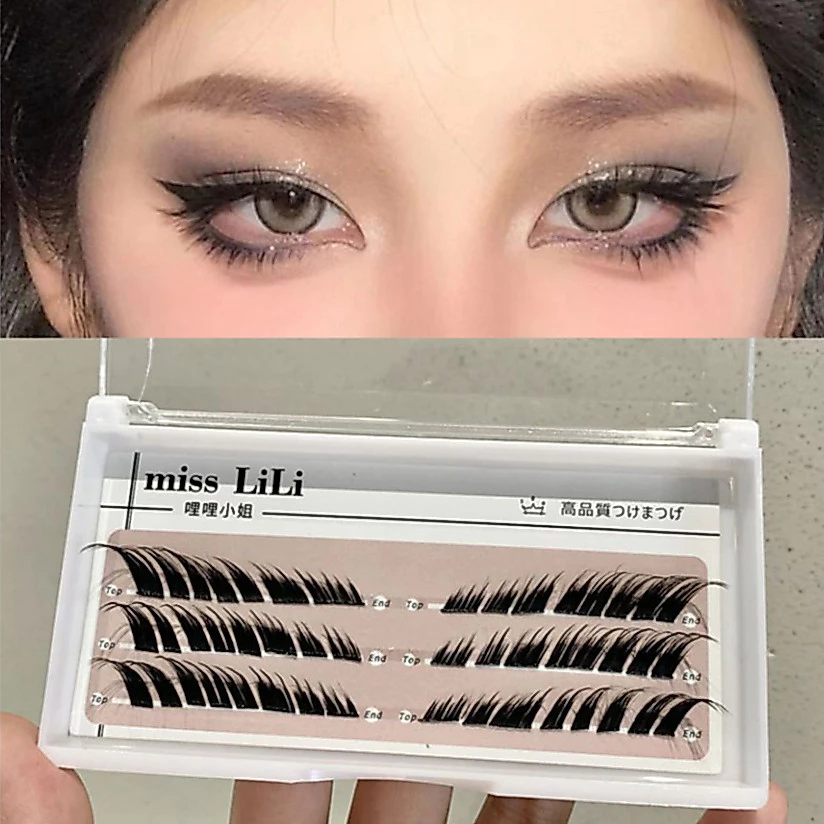 Lông Mi Giả Mắt Cáo Miss LiLi, Lông Mi Lông Chồn Tự Nhiên, Tái Sử Dụng Trang Điểm Hàng Ngày PRINCESS BEAUTY