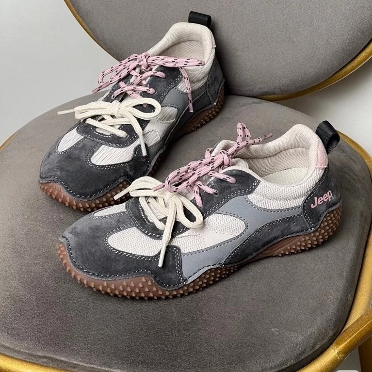 Giày nữ Jeep Retro Outdoor Sneakers (fullbox) Chính Hãng