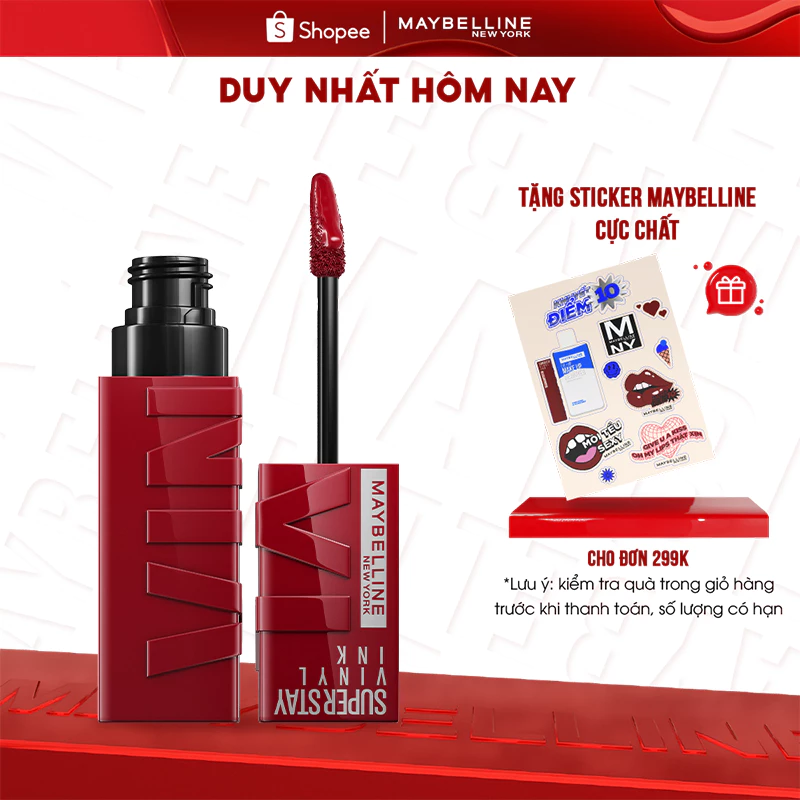 Quà tặng sinh nhật cho nữ son bền màu Maybelline New York